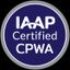 IAAP Certified Professional in Web Accessibility (CPWA) badge